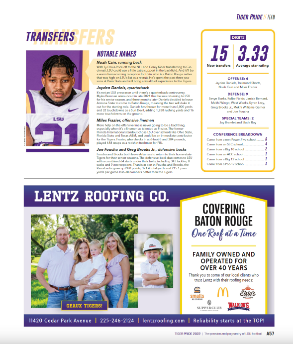 Check us out in 225!!